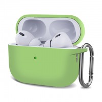 Silicone Case для Airpods Pro 2 (Matcha Green)